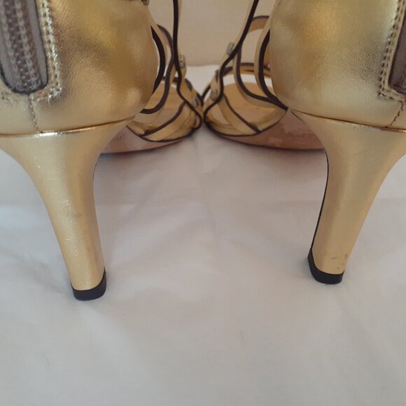 Jimmy Choo Cage Tina Sandals - Picture 9 of 14